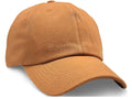 Brown cap on a white background