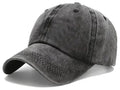 Gray baseball cap on a white background