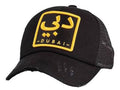 Black Net Base Ball cap with Dubai