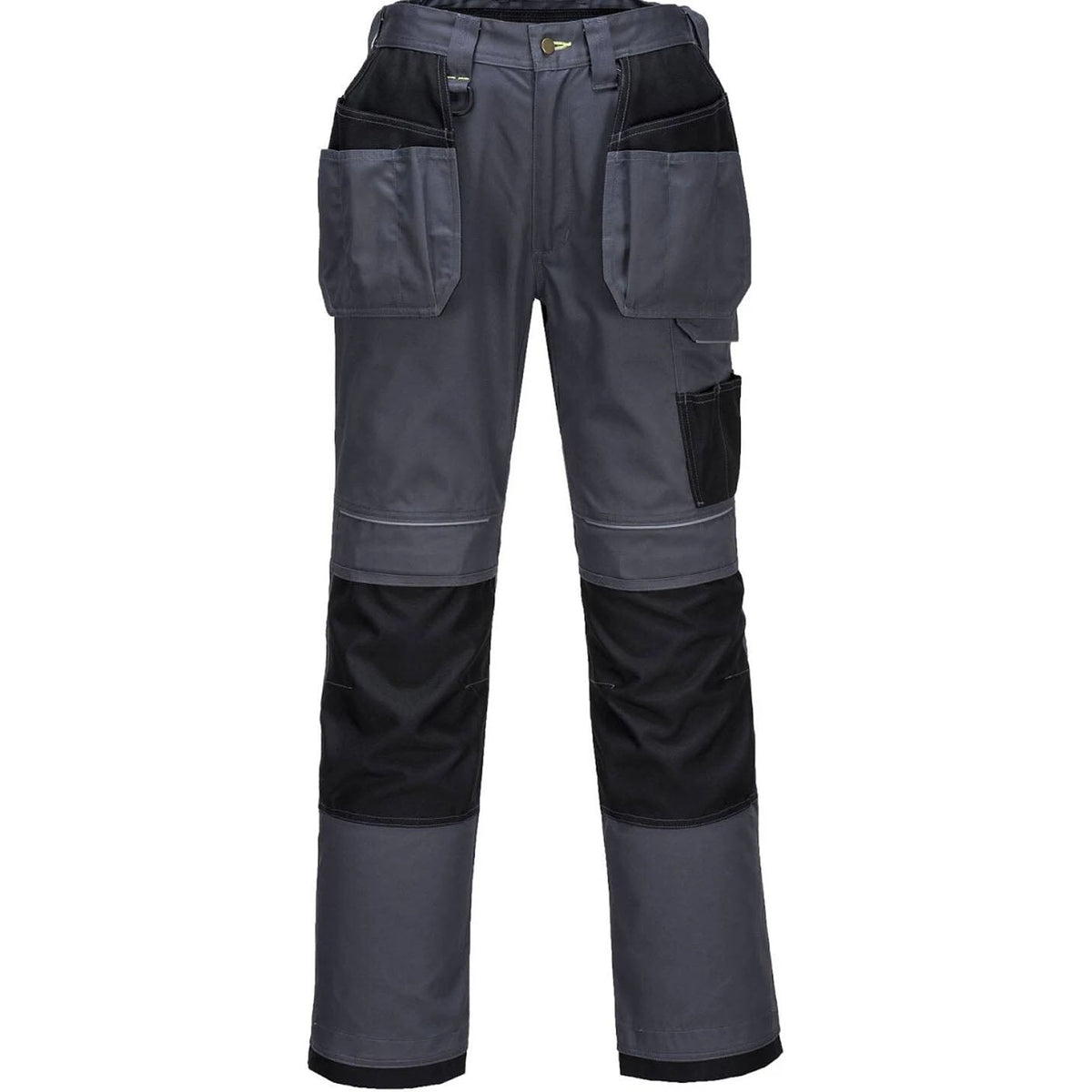 Grey and Black Box Pocket Coverall
