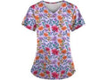 Floral patterned shirt on a white background