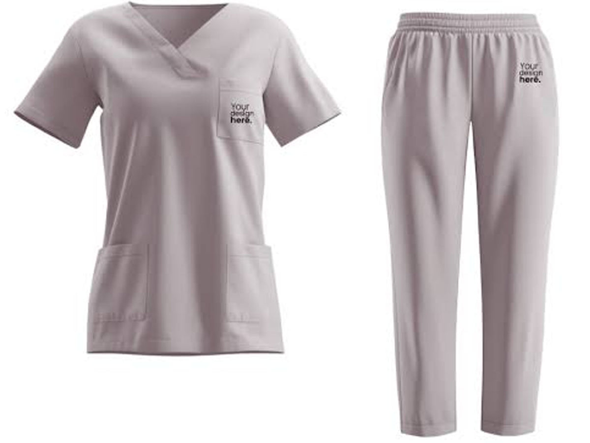 Grey Female Houskeeping Uniform set