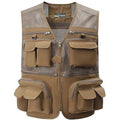 Khaki Multi pocket fishing vest