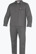 Dark grey 2 piece coverall