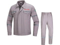Light Grey workwear 2 piece with reflector