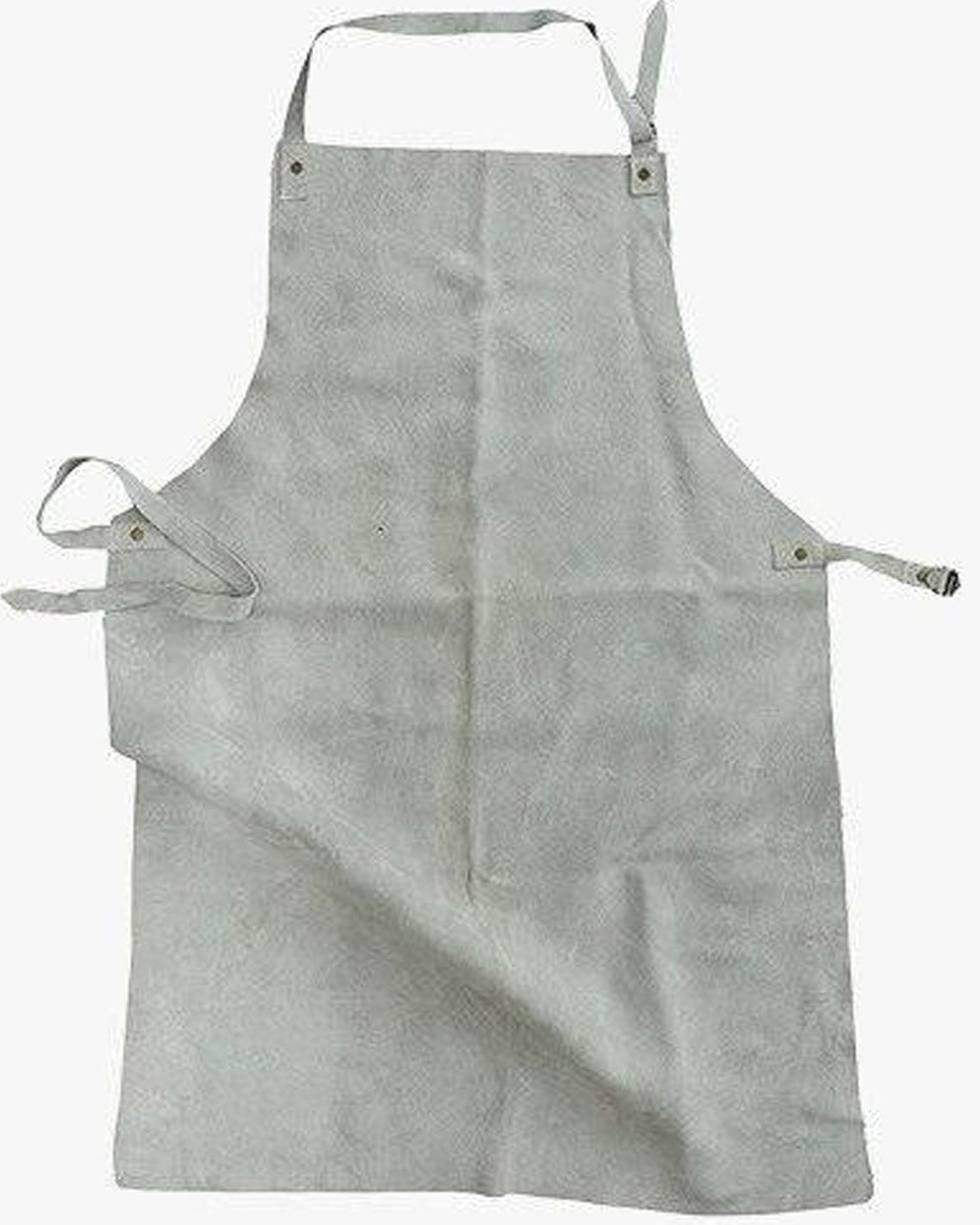 Grey Leather Welding Apron