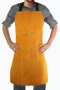 Brown Leather full Welding Apron