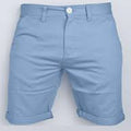 Light Blue Mens Chinos short