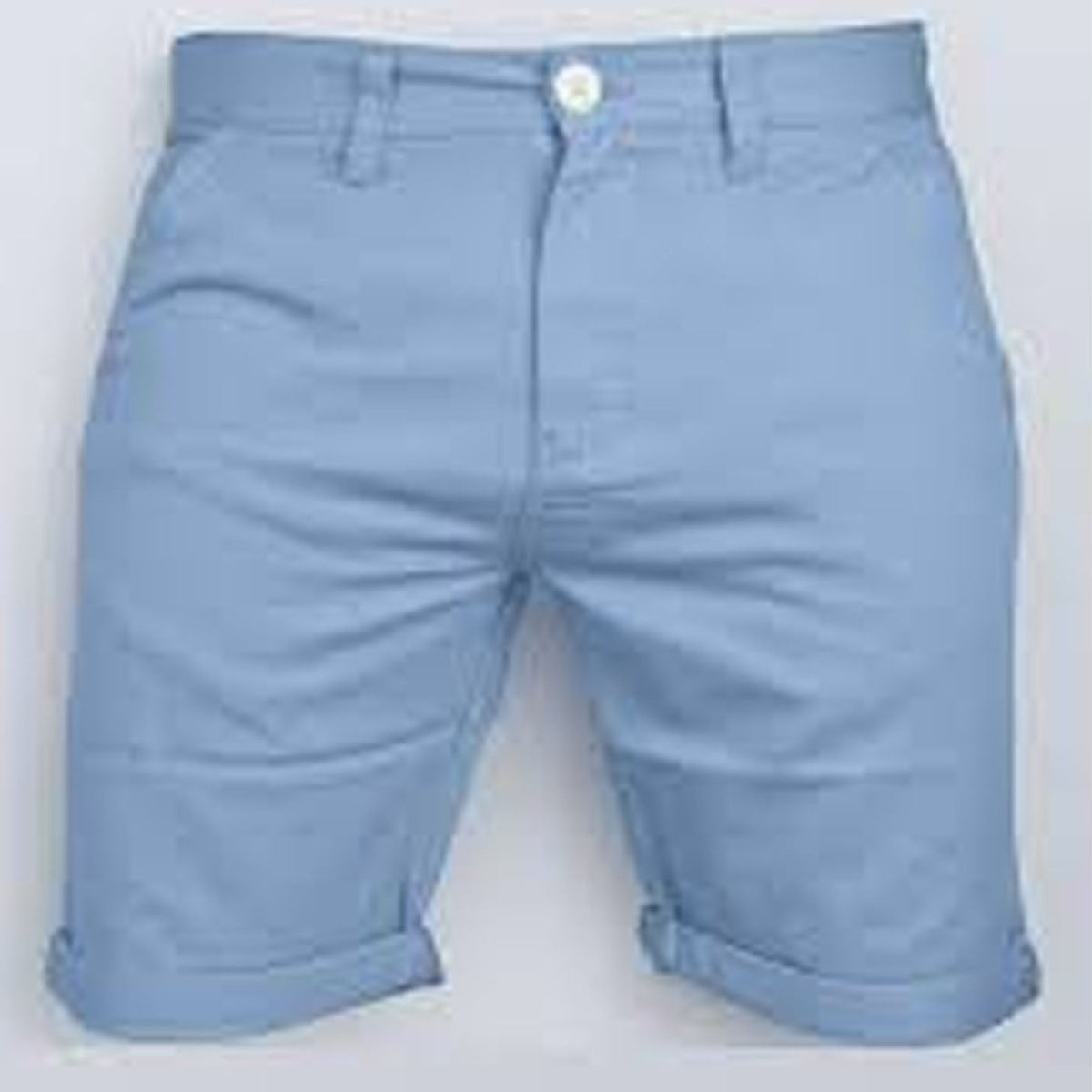 Light Blue Mens Chinos short