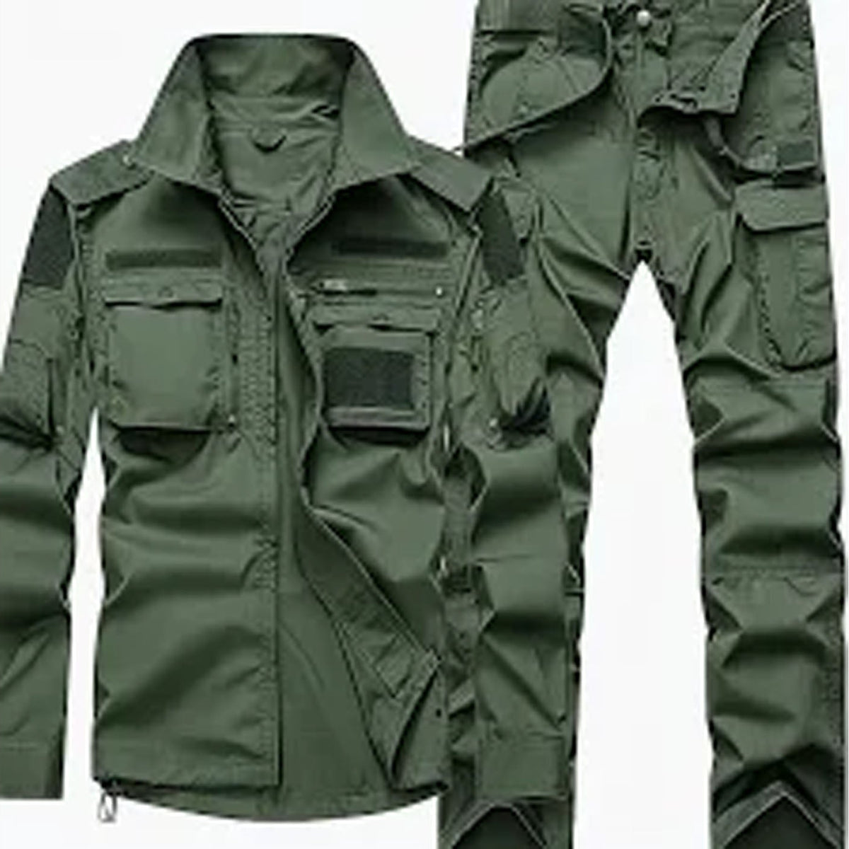 Green Military Tactical Uniform Set 