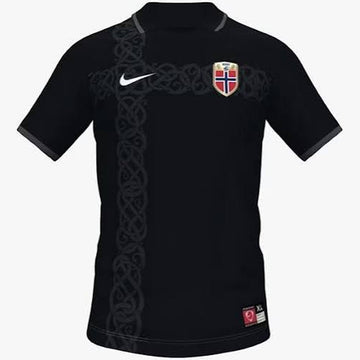 Black Norway Jersey on white backround