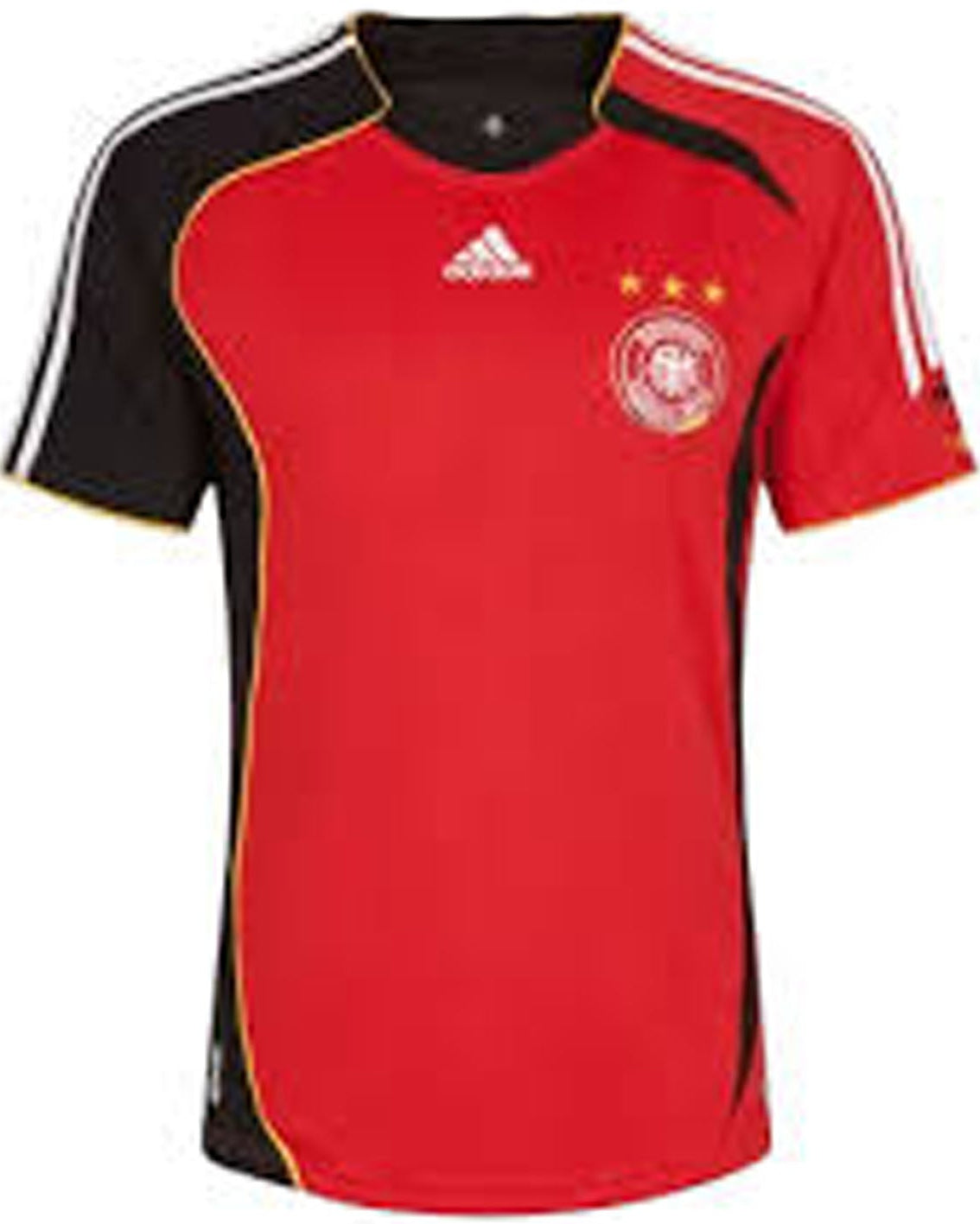 Red Spansh Jersey with black designs