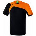 Black and Orange Tshirt on white background