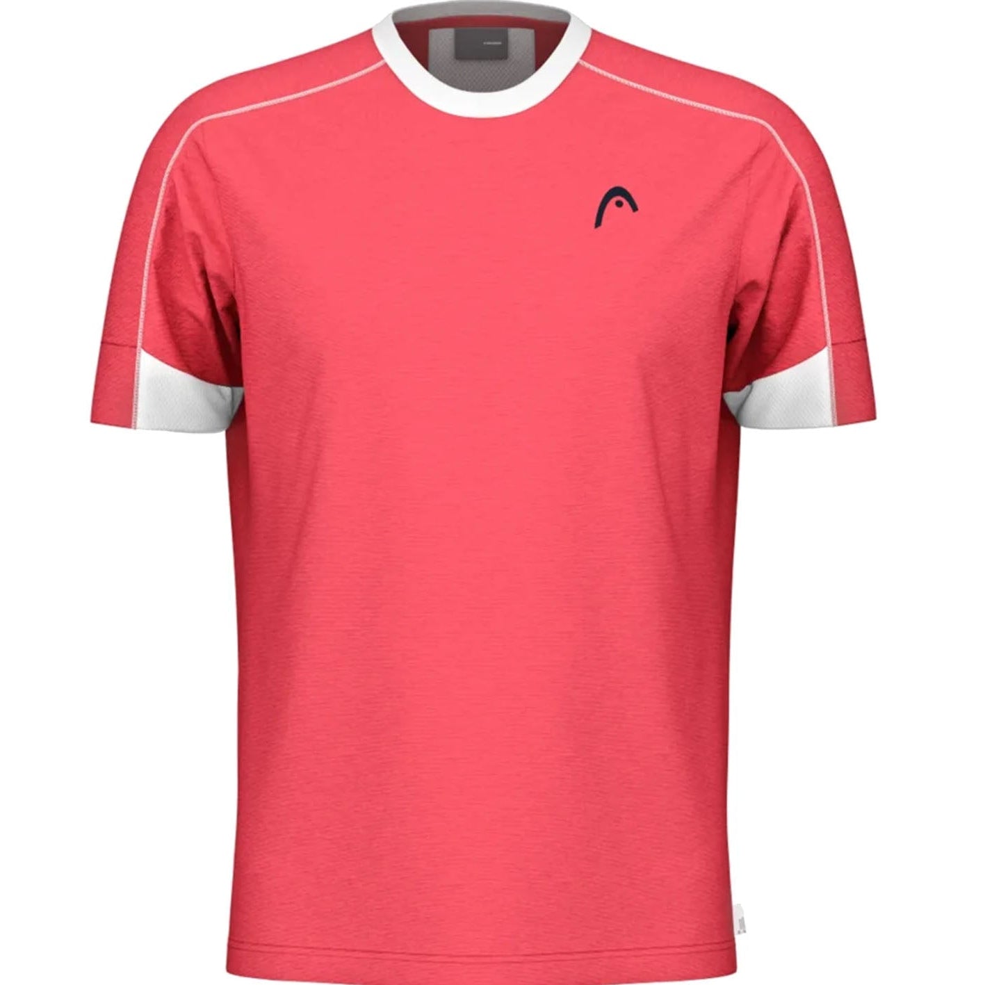 Orange and white tshirt on white background