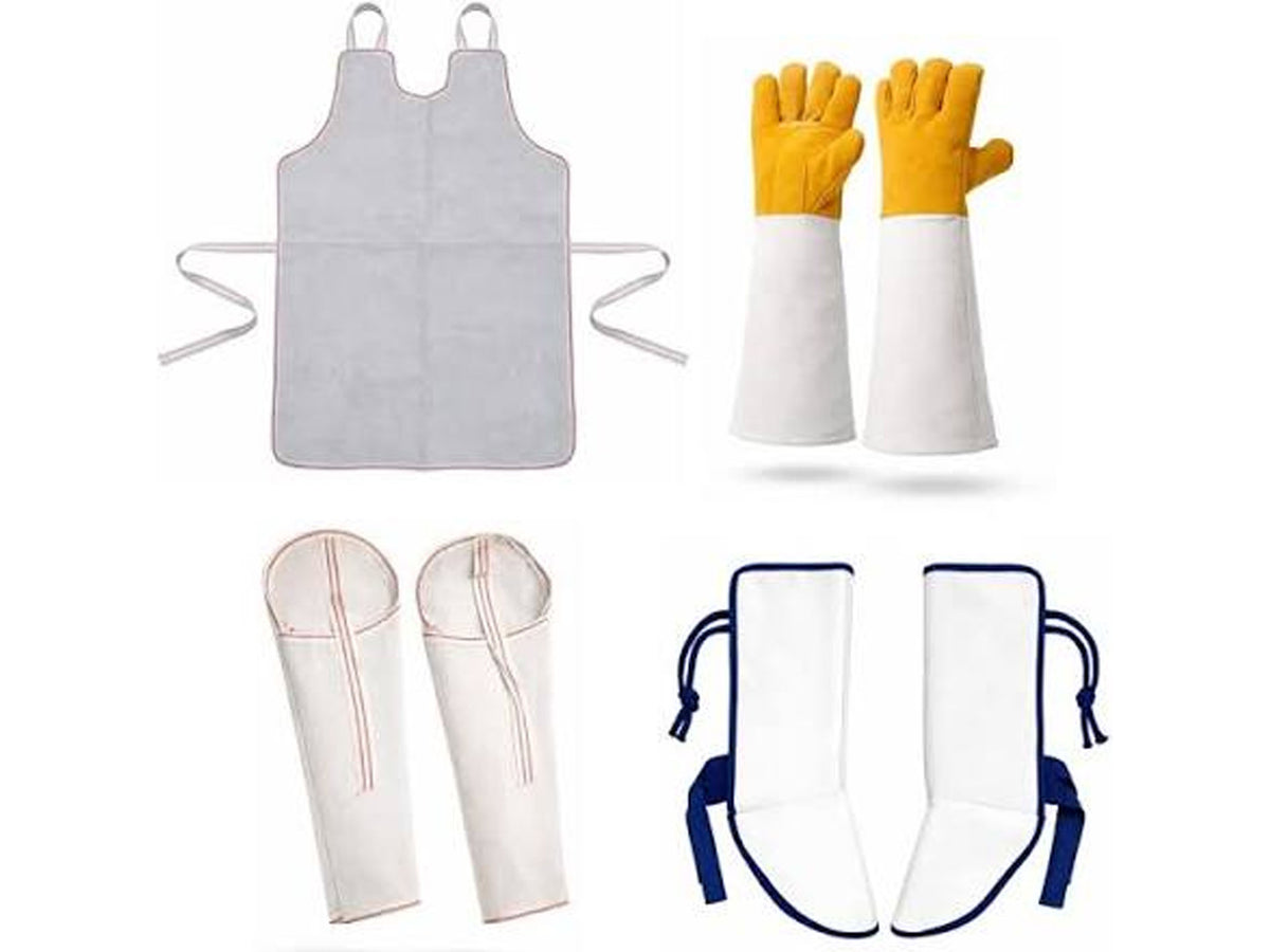 White Welding Uniform Set
