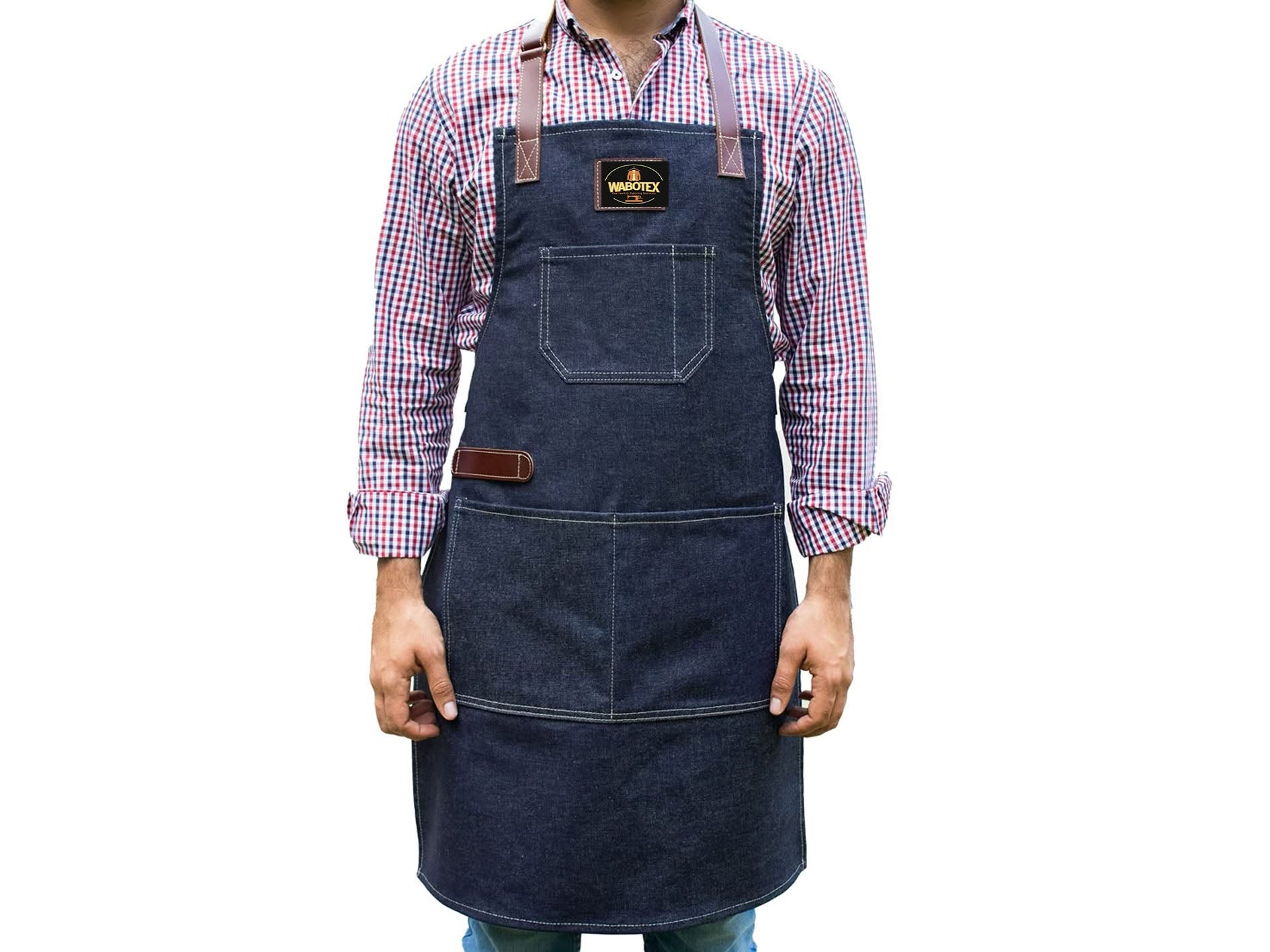 Denim Full Apron - WABOTEX GARMENTS AND TAILORING