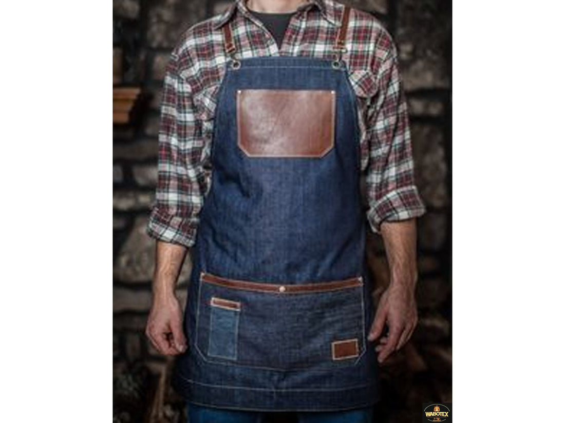 Denim Full Apron - WABOTEX GARMENTS AND TAILORING