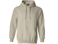 Beige hoodie on a white background